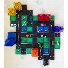 Magnetic Tile Topper - Road Pack - Learn & Grow